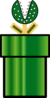 Plant Piranha From Mario Bros Clip Art